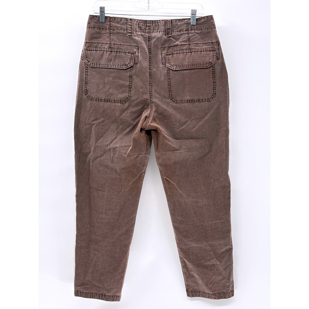 Abercrombie & Fitch Pants Ripstop Loose Men 30x28 Brown Hike Work Heavyweight - Picture 2 of 10
